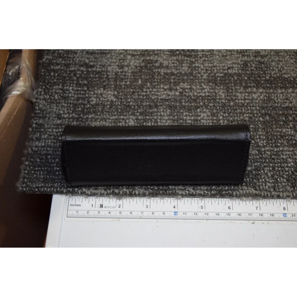 G-Sport by Gargoyles Black Pebbled Triangular Folding Sunglasses Case